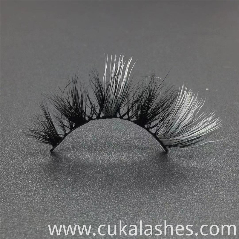 Mink Lashes With Color